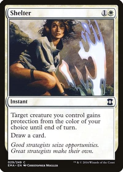 Shelter Eternal Masters Magic card