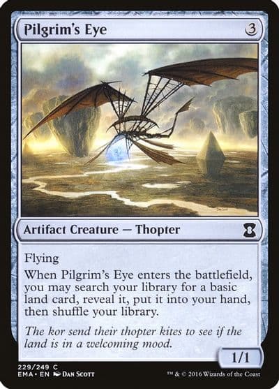 Pilgrims Eye Eternal Masters Magic card