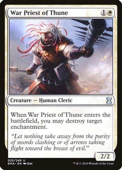 War Priest of Thune Eternal Masters Magic card