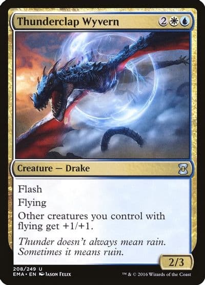 Thunderclap Wyvern Eternal Masters Magic card