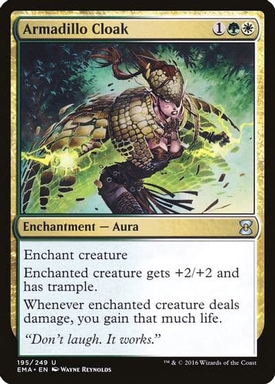 Armadillo Cloak Eternal Masters Magic card