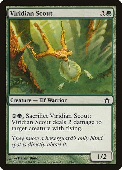 Viridian Scout Fifth Dawn Magic card