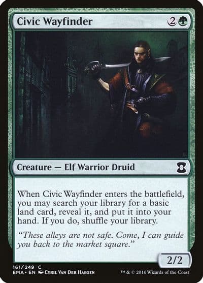 Civic Wayfinder Eternal Masters Magic card
