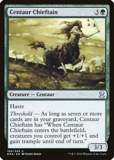 Centaur Chieftain Eternal Masters Magic card