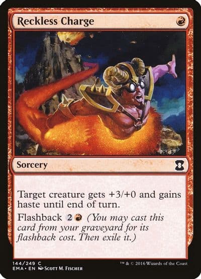 Reckless Charge Eternal Masters Magic card