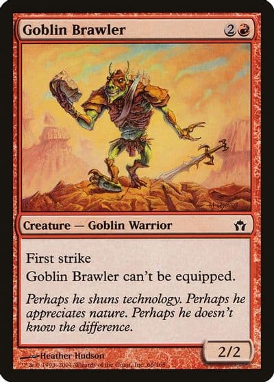 Goblin Brawler Fifth Dawn Magic card