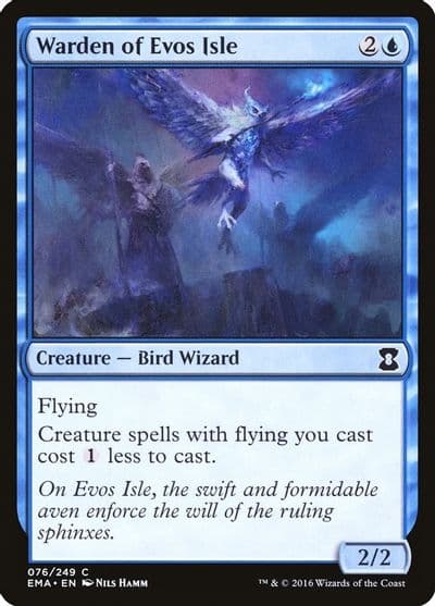 Warden of Evos Isle Eternal Masters Magic card