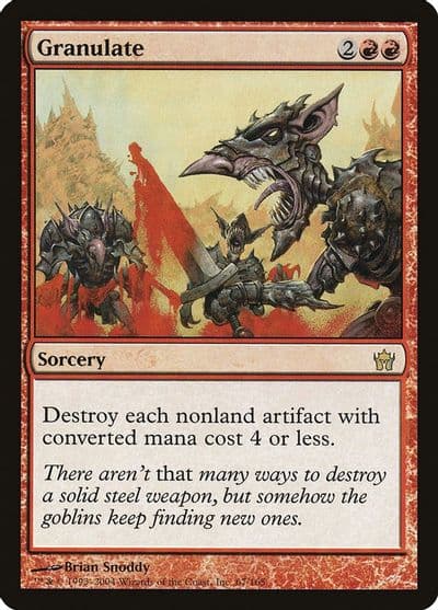 Granulate Fifth Dawn Magic card