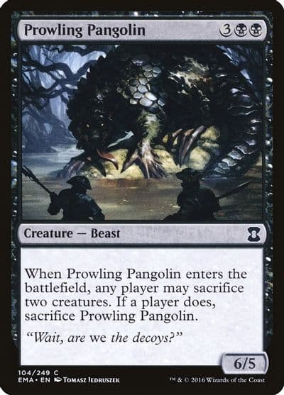 Prowling Pangolin Eternal Masters Magic card