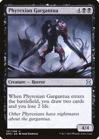 Phyrexian Gargantua Eternal Masters Magic card