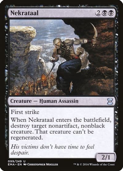 Nekrataal Eternal Masters Magic card
