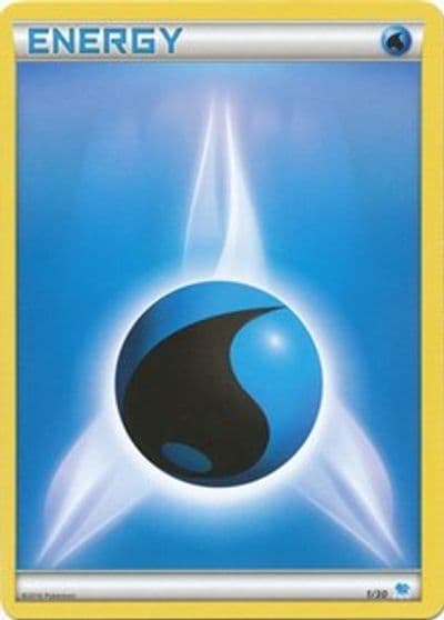 Water Energy (17) XY Trainer Kit: Pikachu Libre & Suicune Pokemon card
