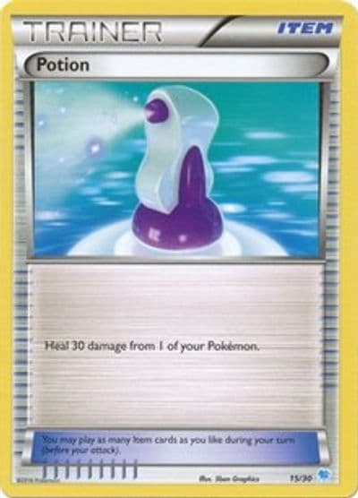 Potion (15 - Suicune Deck) XY Trainer Kit: Pikachu Libre & Suicune Pokemon card