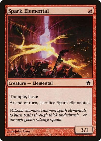 Spark Elemental Fifth Dawn Magic card