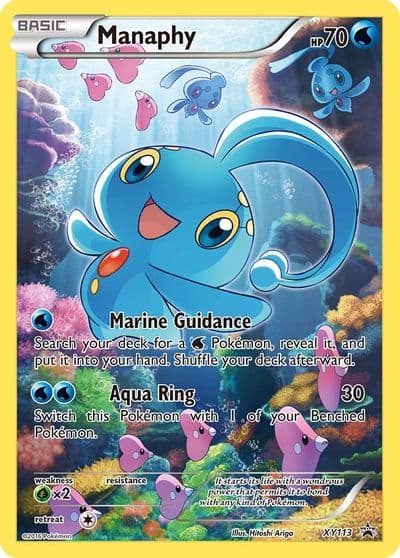 Manaphy XY Promos Pokemon card