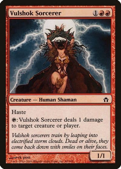 Vulshok Sorcerer Fifth Dawn Magic card