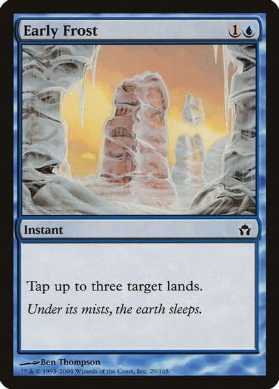 Early Frost Fifth Dawn Magic card