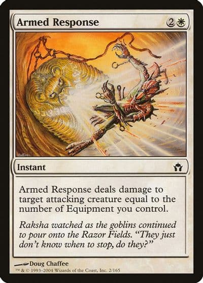 Armed Response Fifth Dawn Magic card