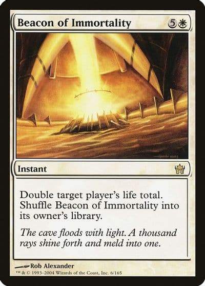 Beacon of Immortality Fifth Dawn Magic card