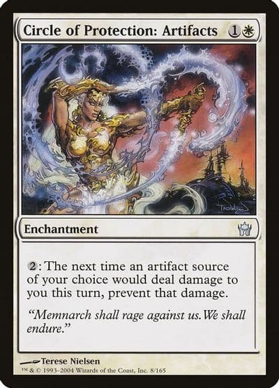 Circle of Protection Artifacts Fifth Dawn Magic card