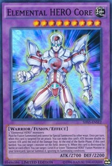 Elemental HERO Core Shining Victories Yu-Gi-Oh! card