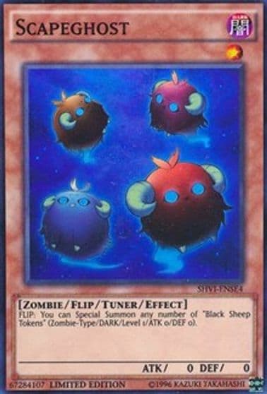 Scapeghost Shining Victories Yu-Gi-Oh! card