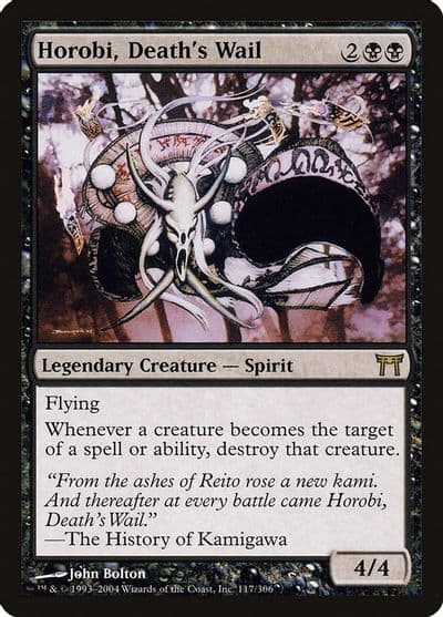 Horobi Deaths Wail Champions of Kamigawa Magic card