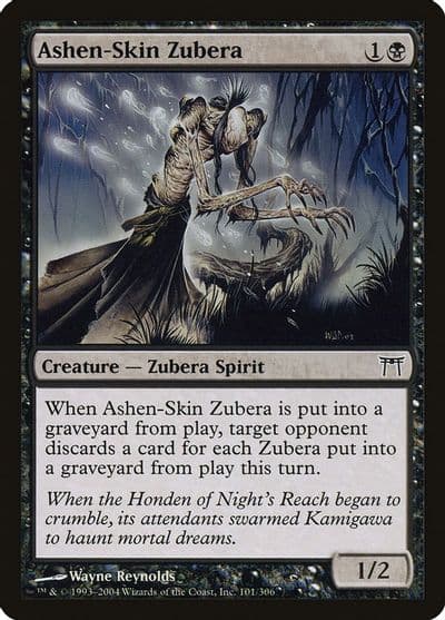 Ashen Skin Zubera Champions of Kamigawa Magic card