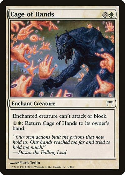 Cage of Hands Champions of Kamigawa Magic card
