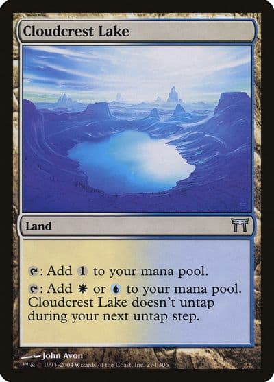 Cloudcrest Lake Champions of Kamigawa Magic card