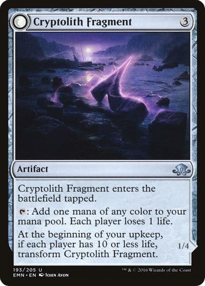 Cryptolith Fragment Eldritch Moon Magic card