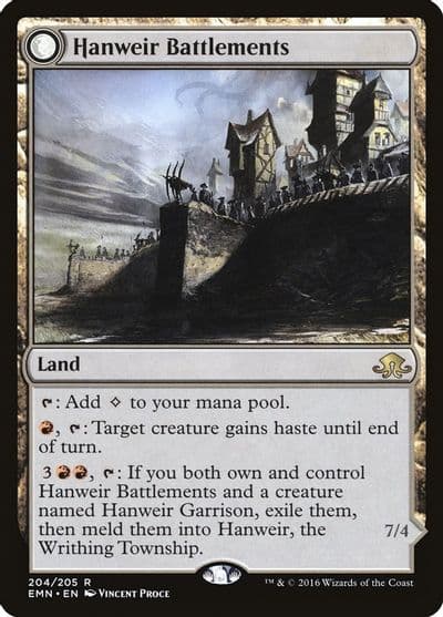 Hanweir Battlements Eldritch Moon Magic card