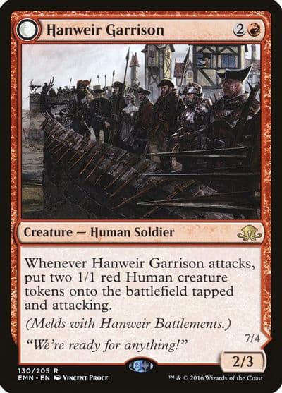Hanweir Garrison Eldritch Moon Magic card