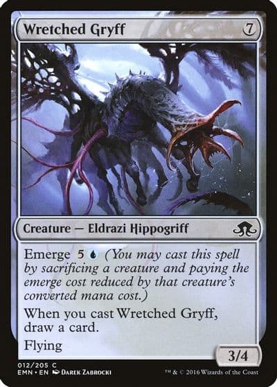 Wretched Gryff Eldritch Moon Magic card