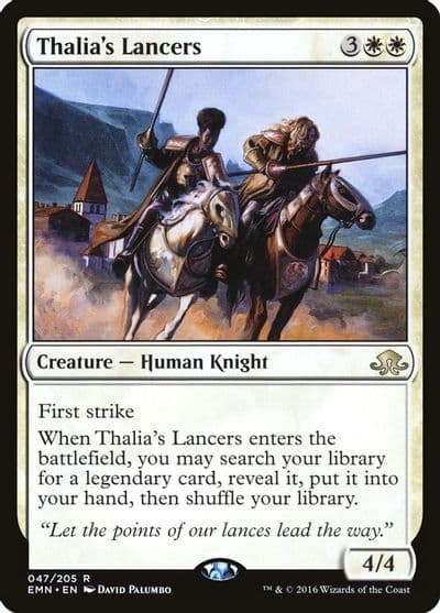 Thalias Lancers Eldritch Moon Magic card