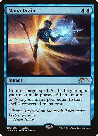 Mana Drain Judge Promos Magic card