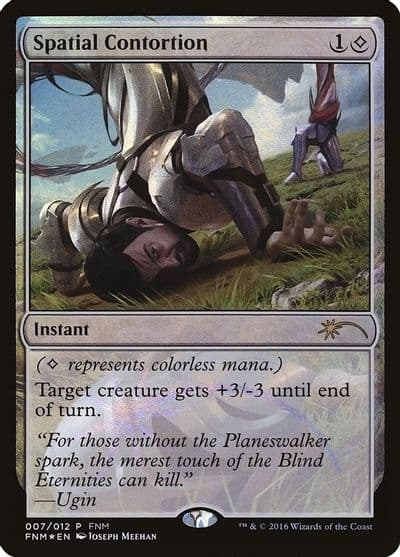 Spatial Contortion FNM Promos Magic card