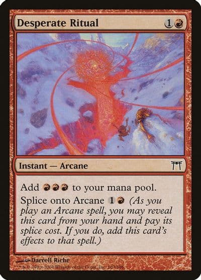 Desperate Ritual Champions of Kamigawa Magic card