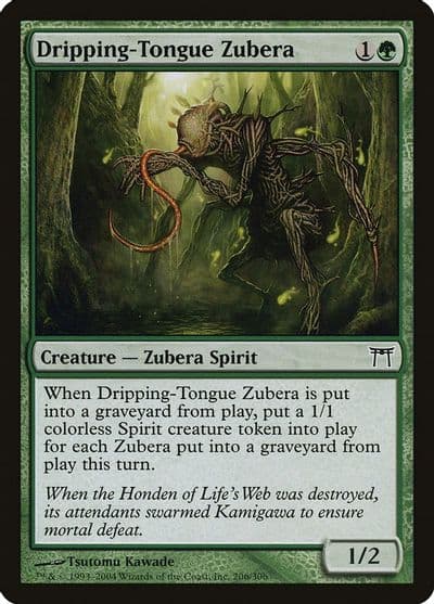 Dripping Tongue Zubera Champions of Kamigawa Magic card