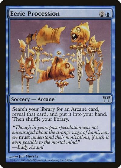 Eerie Procession Champions of Kamigawa Magic card