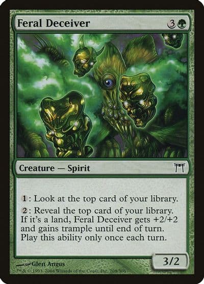 Feral Deceiver Champions of Kamigawa Magic card