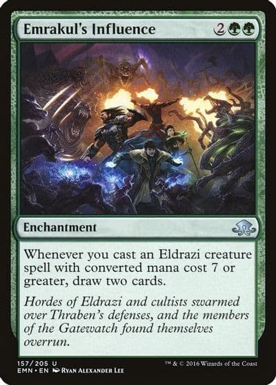 Emrakuls Influence Eldritch Moon Magic card