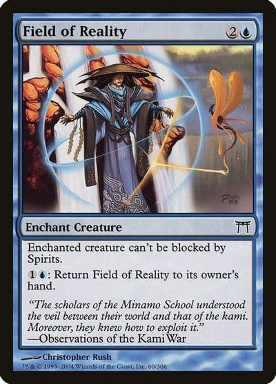 Field of Reality Champions of Kamigawa Magic card