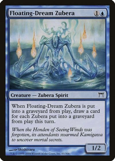 Floating Dream Zubera Champions of Kamigawa Magic card