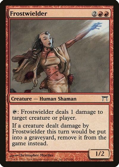 Frostwielder Champions of Kamigawa Magic card