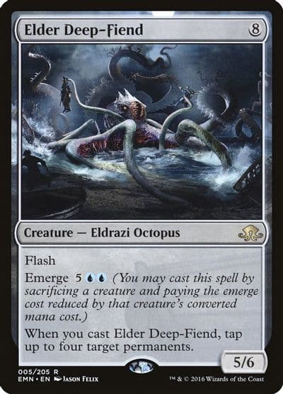 Elder Deep Fiend Eldritch Moon Magic card