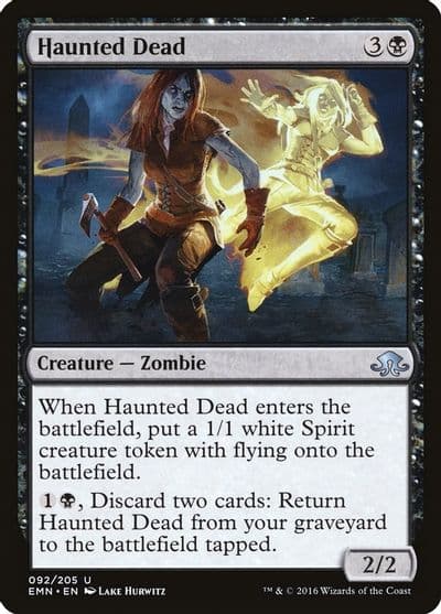 Haunted Dead Eldritch Moon Magic card