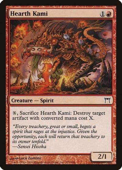 Hearth Kami Champions of Kamigawa Magic card