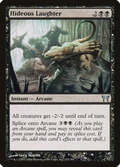 Hideous Laughter Champions of Kamigawa Magic card