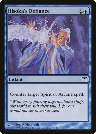 Hisokas Defiance Champions of Kamigawa Magic card